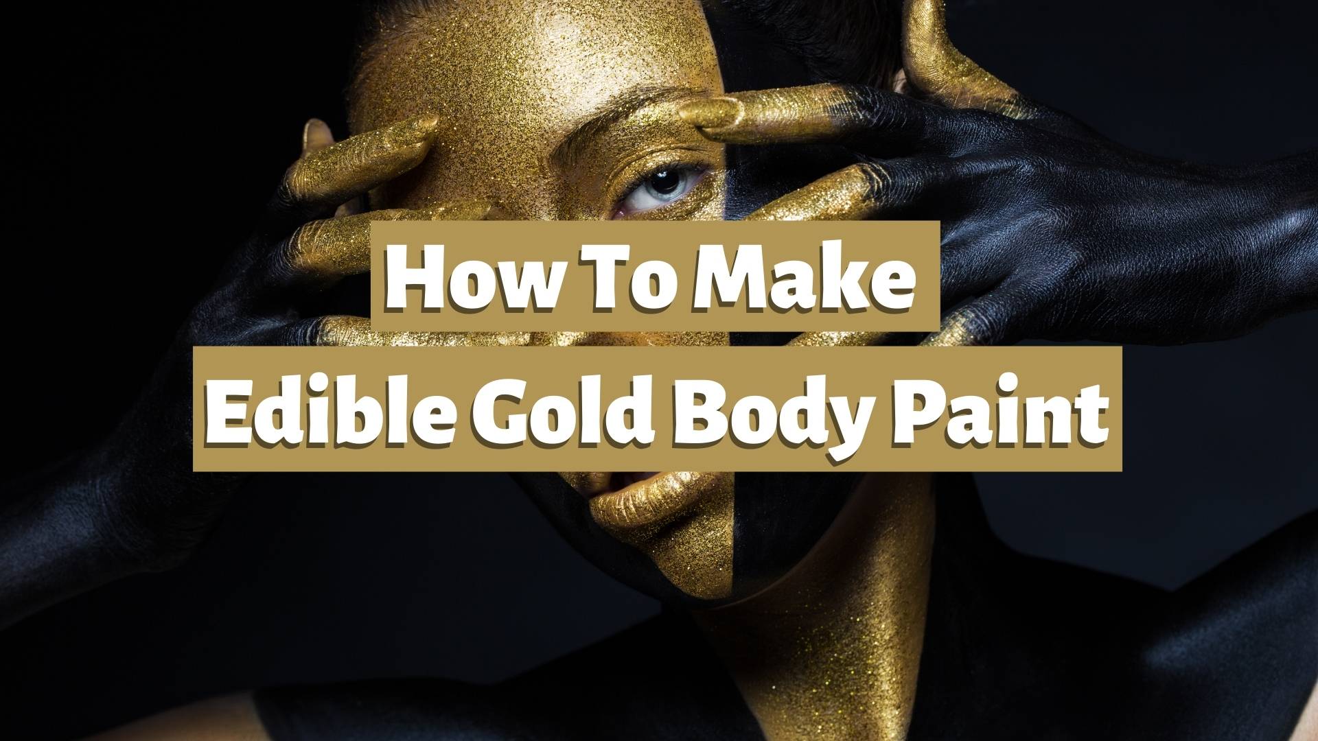 How to Apply Dry Gold Body Paint Effect to Skin in Photoshop